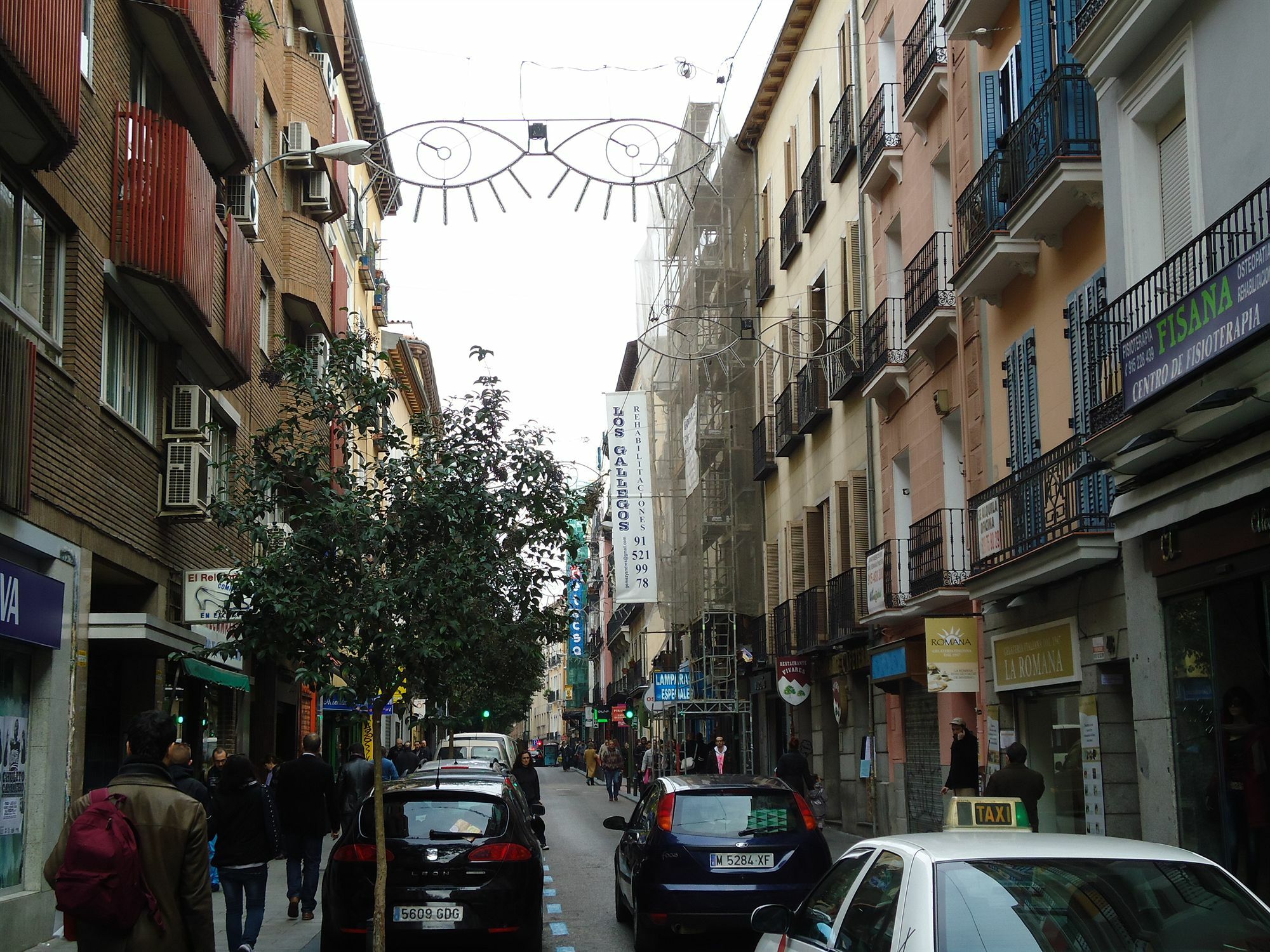 Hispano Gran Vía Madri Exterior foto